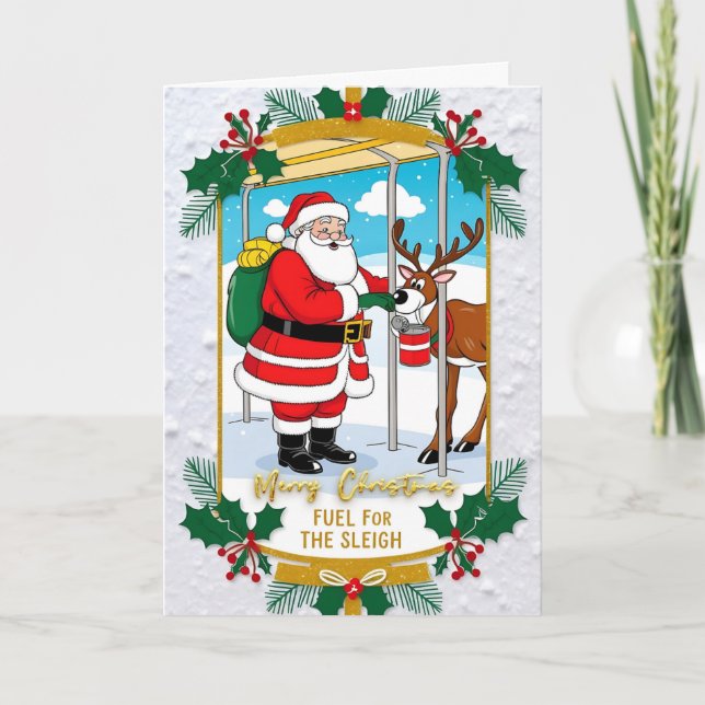 Carte de Noël humoristique pour tous (Devant)