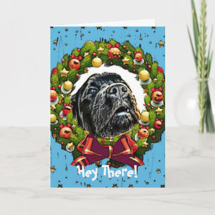 Carte de Noël Humour ~Chien