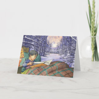 Carte de Noël "illuminez nuit"