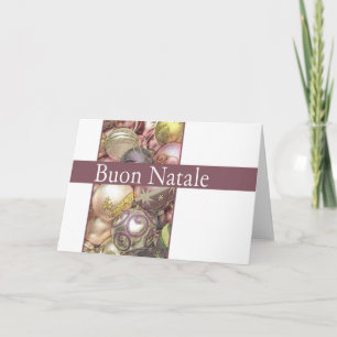 Carte de Noël italienne Buon Natale