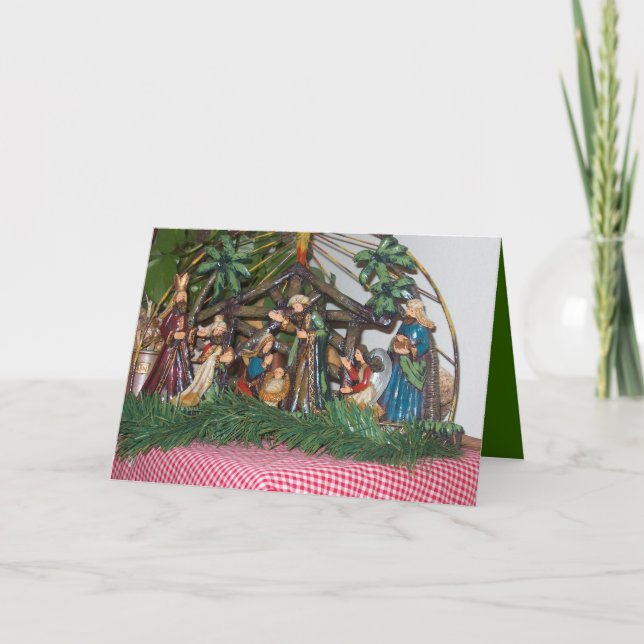 Carte de Noël/Jésus (Devant)