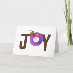 Carte de Noël - Joie
