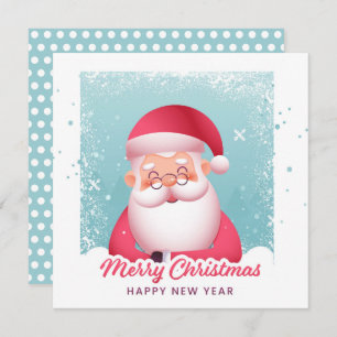 Carte de Noël Jolly Saint Nick Santa Claus