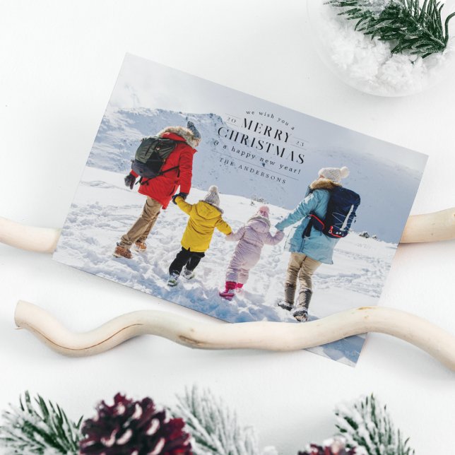 Carte de Noël Jour Férié Noir (Créateur téléchargé)