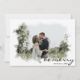 Carte de Noël Joyeuse Coupe de flocons de neige