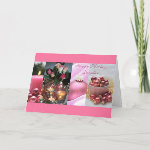 Carte de Noël Joyeuse fille