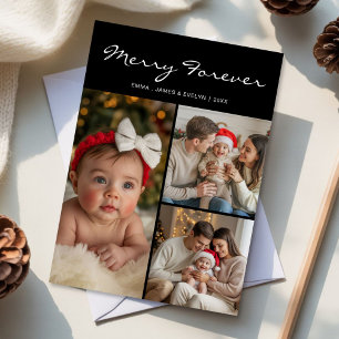 Carte de Noël Joyeuse pour la famille