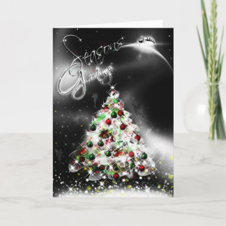 Carte de Noël Joyeuses Fêtes