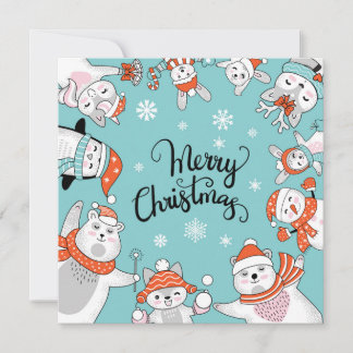 Carte de Noël joyeux