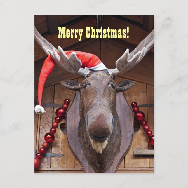 Carte de Noël joyeux (Devant)