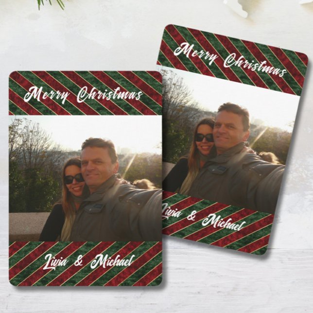 Carte de Noël Joyeux avec Photo (Créateur téléchargé)