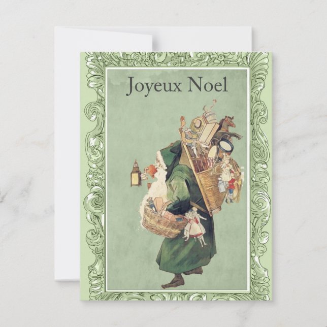 Carte de Noël Joyeux Noel (Devant)