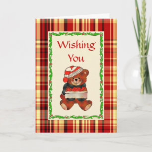 Carte de Noël Joyeux Ours