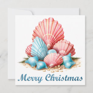 Carte de Noël Joyeux Tropical