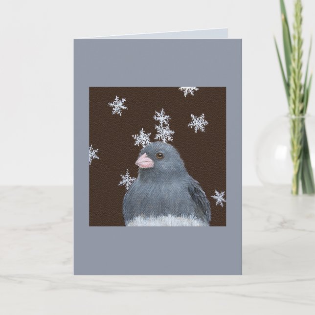 Carte de Noël Junco (Devant)