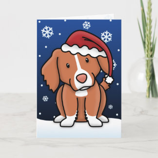 Carte de Noël Kawaii Toller