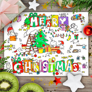 Carte de Noël Kiwi par Nicole Janes