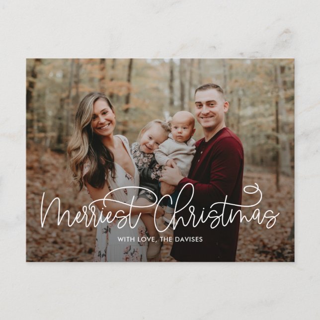 Carte de Noël la plus joyeuse d'Hip Writing (Devant)