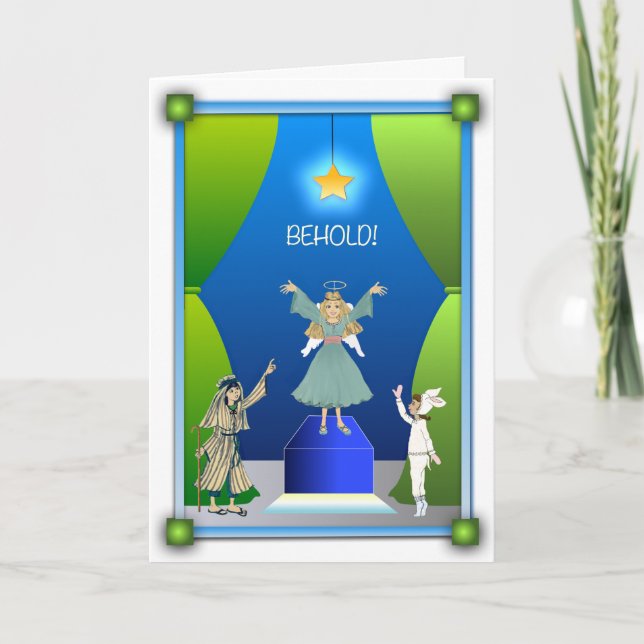 Carte de Noël : La reconstitution historique de (Devant)