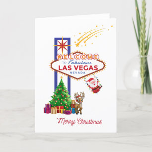 Carte de Noël Las Vegas