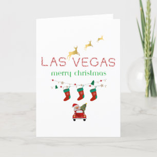 Carte de Noël Las Vegas