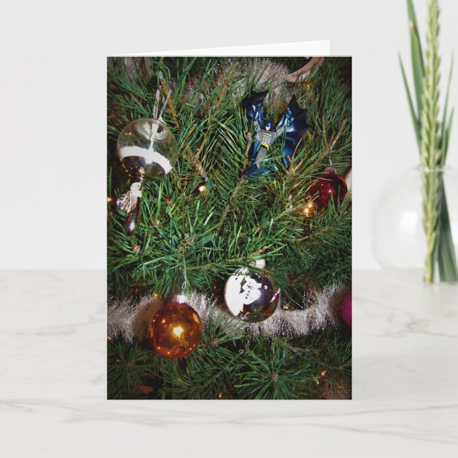 Carte de Noël "Le Chevalier de Noël" (Devant)