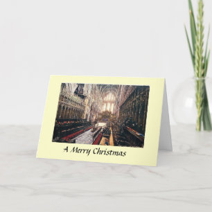 Carte de Noël - Le Chœur, Cathédrale d'Ely