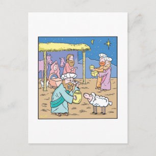 Carte de Noël Les Trois Rois Sages