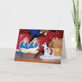 Carte de Noël lesbienne avec chien