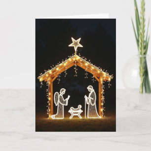 Carte de Noël Lueur Nocturne