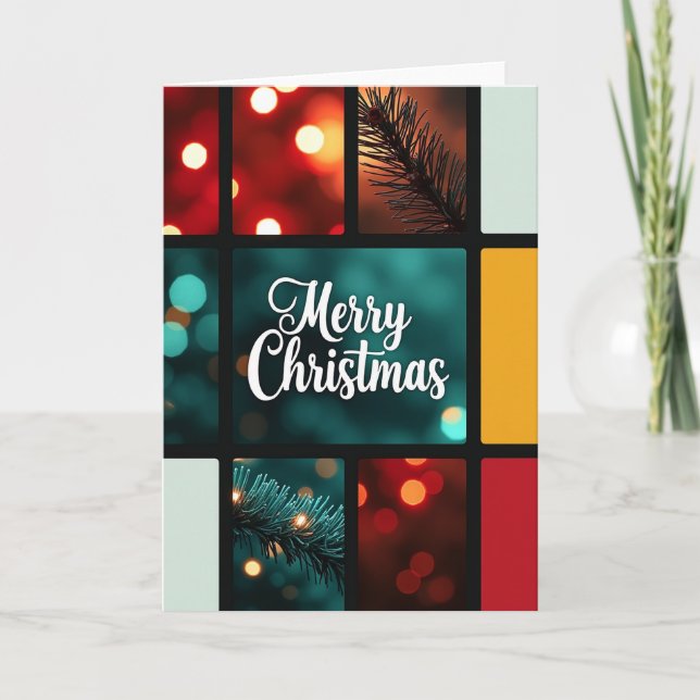 Carte de Noël Lumineuse (Devant)