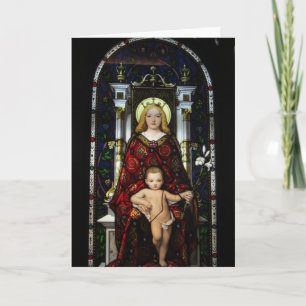 Carte de Noël - Madonna & Child