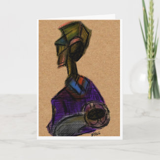 Carte de Noël Madonna et Enfant