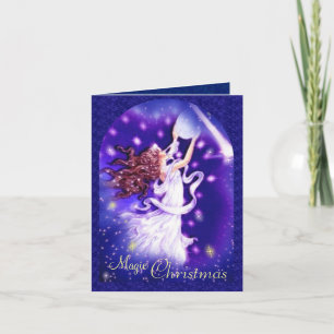 Carte de Noël magique