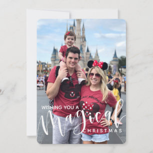 Carte de Noël magique