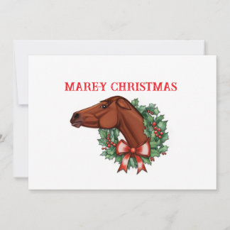 Carte de Noël Mare-y