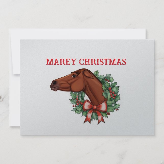 Carte de Noël Mare-y (Devant)