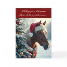 Carte de Noël Merry and Mane