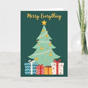 Carte de Noël Merry Everything