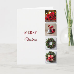 Carte de Noël minimaliste
