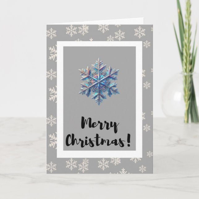 Carte de Noël minimaliste moderne (Devant)