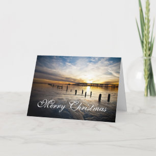 Carte de Noël Mississippi Côte du Golfe