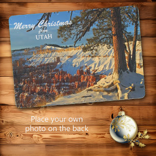 Carte de Noël Modèle photo Bryce Canyon Utah