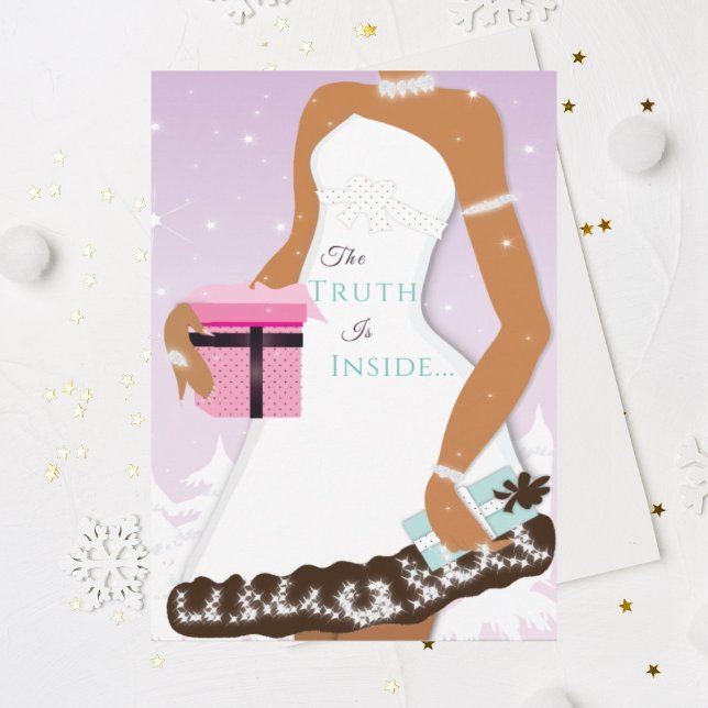 Carte de Noël moderne africaine (Créateur téléchargé)