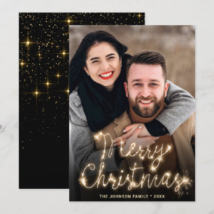 Carte de Noël Moderne avec PHOTO