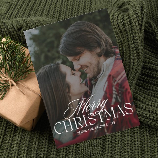 Carte de Noël moderne minimaliste tendance (Créateur téléchargé)