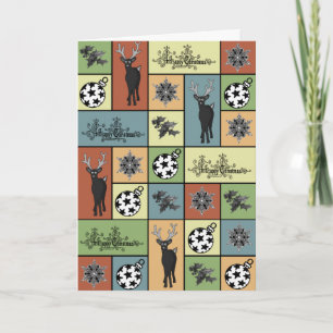 Carte de Noël Mosaic