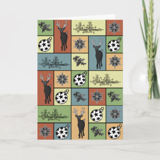 Carte de Noël Mosaic