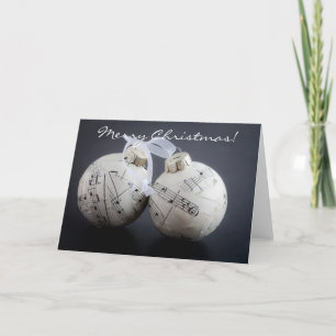 Carte de Noël musicale