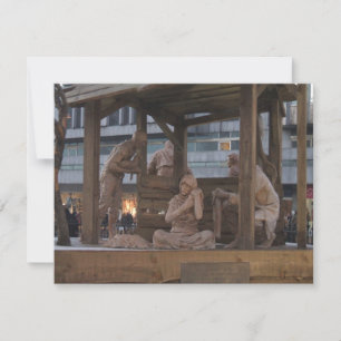 Carte de Noël Nativité